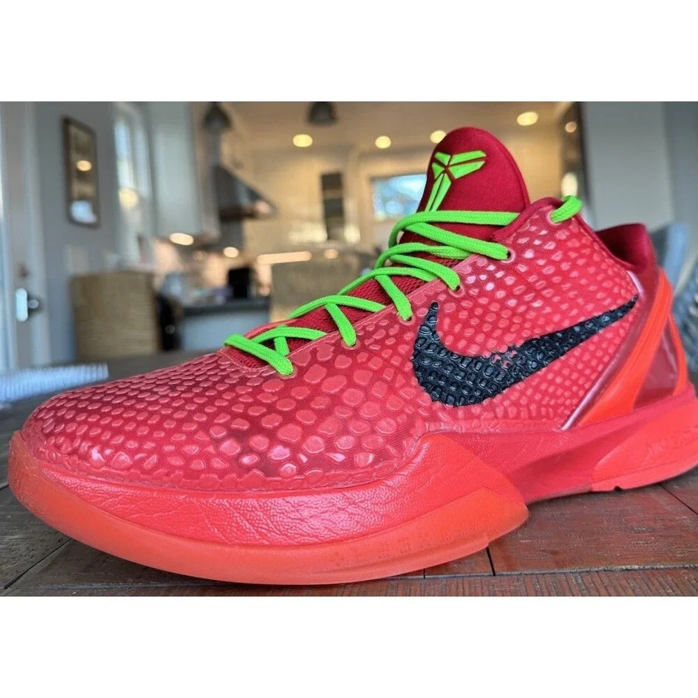 Nike Kobe 6 Protro Low Reverse Grinch Size 11 1/2